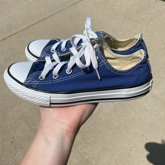 Converse Kids Sneakers - Blue and White - Picture 3 of 5